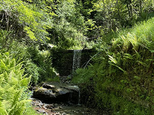 Il guado del Torrente Valle dei Mulini