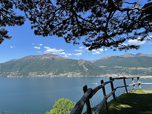 Panorama verso il Bregagno