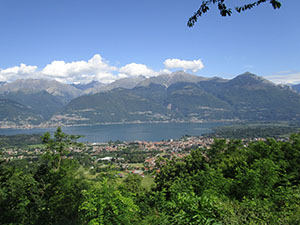 Veduta sul lago da S. Rocco