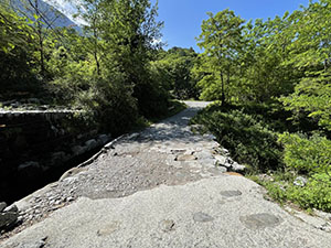 Il guado del Torrente Inganna