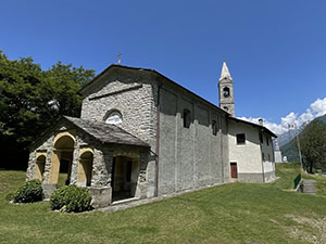 Il Santuario Madonna di Valpozzo nel Comune di Piatedo