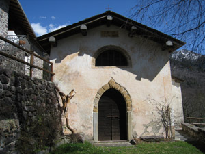 3°-4° itinerario. La chiesa di San Rocco a Caprile Superiore