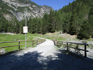 Il Ponte sul Torrente Braulio