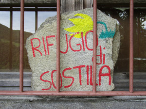 Insegna del rifugio