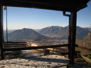 Panorama dal rifugio