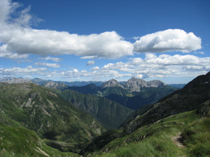 Panorama dal rifugio