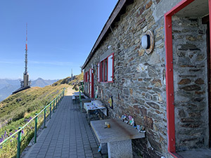 Fianco della capanna