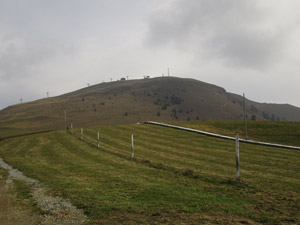 Il Monte Pora visto dalla Baita Termen