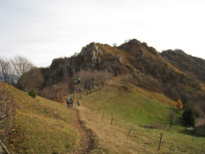Il Passo Bliben (sentiero 530)