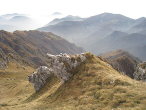 Panorama dal sentiero 530