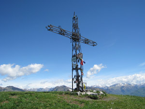 La croce sullo Zucco di Valmana