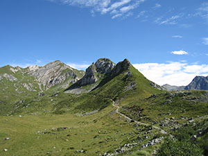 Secondo itinerario - Il sentiero da Malga Cadino