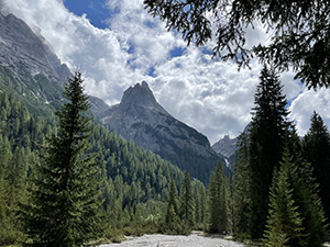Panorama poco oltre il rifugio