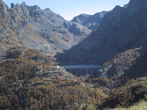 Panorama dal rifugio