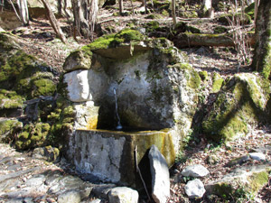 Una fontana