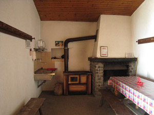 Interno del locale invernale