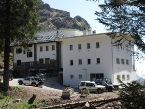 Arrivo al Rifugio Valbiandino