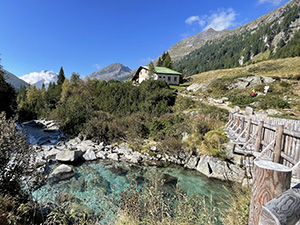 Ex Malga Breguzzo, ponte e Torrente Chiese