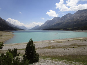 La parte terminale del Lago di San Giacomo