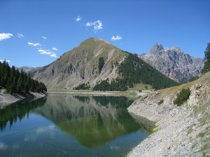 Il Lago di Livigno e il Motto dal Ponte delle Capre