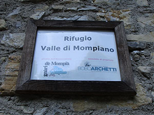 Targa del rifugio