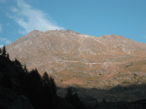 Tramonto sulla Cima di Caione