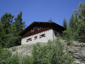 Casa su una roccia