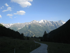 Panorama al ritorno verso sera