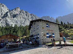 Il Rifugio Vandelli