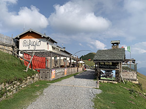 Arrivo al Rifugio Venini