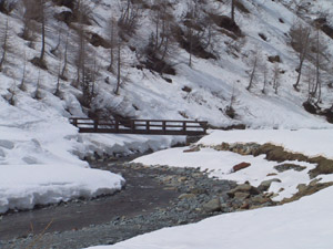 Ponticello sul Mallero vicino al rifugio