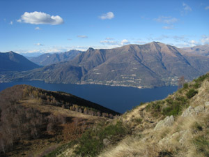 Lago di Como e Monte Bregagno