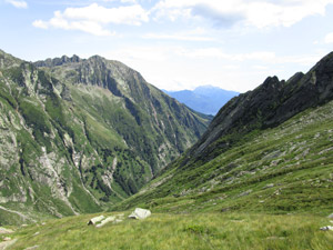 Panorama a valle