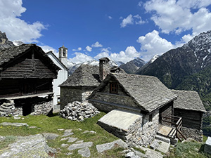 Uno scorcio di Salecchio Superiore