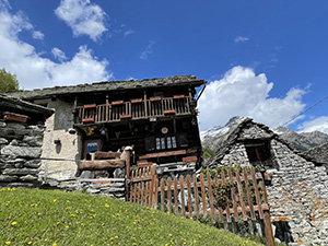 Uno scorcio di Salecchio Superiore