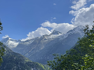 Cominciamo a vedere i monti