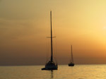 S108 (109672 byte) - Sunset from Chiaia di Luna Beach